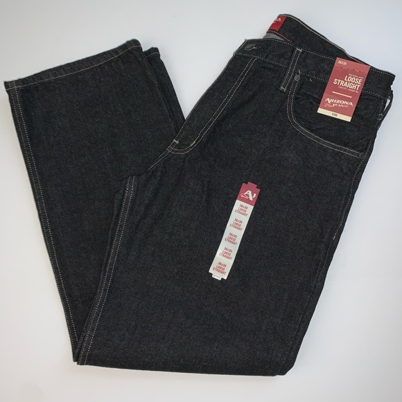 arizona jeans men's loose straight